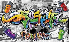 Ifjúsági Fotótapéta Graffiti Gyerekeknek Ifjúsági Fali Tapéta 368x254