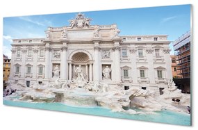 Akrilkép Róma Fountain Cathedral 120x60 cm