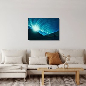 Kép - Hullám a felhőkből (üvegen) (70x50 cm)