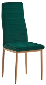 Étkezőszék Antigone NEW (smaragd + tölgy). 1028855