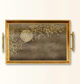 Üveg tálca, 38×24 cm – TPEA9818