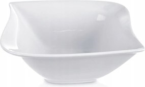 Négyzet alakú tál Saláta tálaló Kis salátatál szószokhoz 300 ml