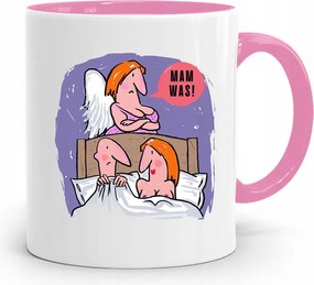 Rózsaszín Bögre Ajándék Anyósnak! fényképes nyomattal