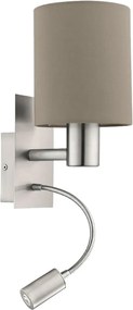 Eglo PASTERI 96478 Fali lámpa 1x40W/E27 + 1X3,5W/LED 380LM