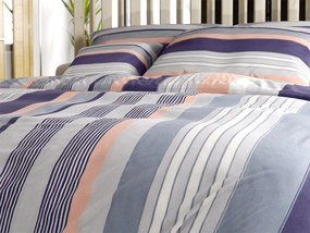 NABON szürke pamut ágyneműhuzat