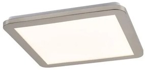 LED lámpatest , mennyezeti , 18W , meleg fehér , 3 lépésben dimmelhető , kerek , 30cm , ezüst , IP44 , Rábalux , JEREMY