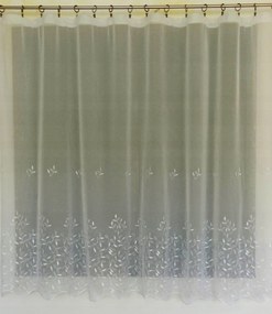 Mg Inter Függöny Fátyol E sima Hímzés 300x170 szalaggal