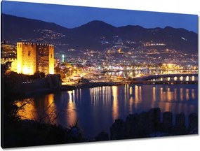 Festmények 120x80 Antalya éjszaka Kirándulás