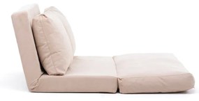 Krémszínű kinyitható kanapé 120 cm Taida – Balcab Home