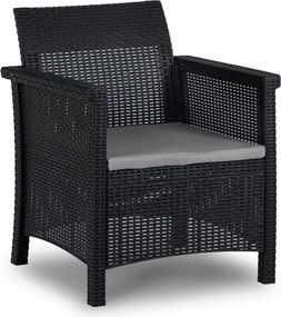 SAVIO kerti bútor szett fekete