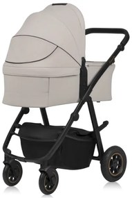 Lionelo - kombinált 2 az 1-ben AMBER PLUS babakocsi, homokszínű