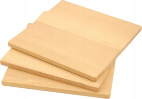 3 db-os fa Vágódeszka Készlet szögletes nagy 31,5 x 31,5