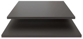 Szürke bútorelem szett - polc 2 db-os 47x1,5 cm Daily – vtwonen