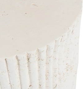 Stolik TIALL 38 cm Krem/Beż Nowoczesny