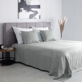 Dekoria Plaid Linen 260x260cm világosszürke szürke