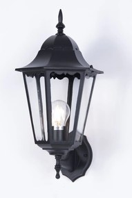 KAJA K-5006A UP CZARNY LOZANA Fekete Színű Fali Lámpa 1xE27 15W IP44