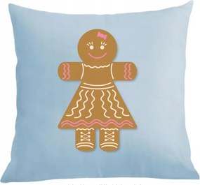 Párna+párnahuzat Karácsonyi mézeskalács