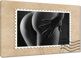 Vászonkép 60x40 Alakú popsi Akt