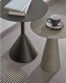 Fém kerek tárolóasztal ø 40 cm Shirel – Kave Home