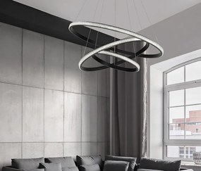 Függeszték Fekete NOVA LUCE 9481093