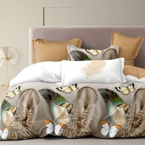 Krepp ágynemű Homa CEREA BUTTERFLY 3 részes 140x200 cm