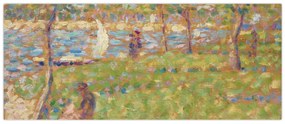 Kép - Georges Seurat, Study for "La Grande Jatte", reprodukciók (120x50 cm)