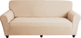 KanapéHuzat (enyhén vízlep., 2 személyes, bézs)