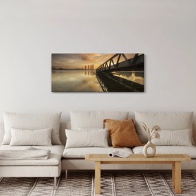 A móló képe (120x50 cm)