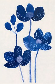 Poszter 53x81cm Éjszakai virágok