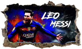 3D-s falmatrica - Lionel Messi 120 x 72 cm