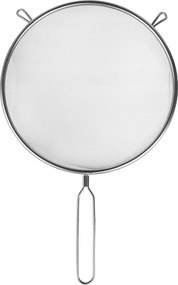 Konyhai szűrő acél cédrusfa szitatartóval 22 cm