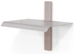 Szürkésbézs fém fali polc 28 cm Hola – Spinder Design