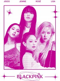 Poszter 21x30 cm K-pop Blackpink A4