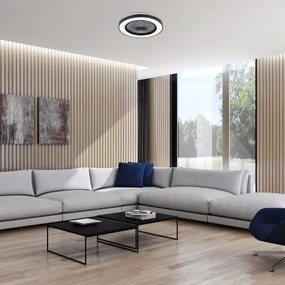 Rabalux 71336-LED Dimmelhető mennyezeti lámpa ventilátorral DALFON 40W/230V 3000/4000/6000K + távirányító