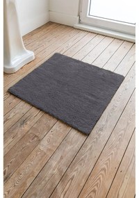 Luca szürke pamut fürdőszobaszőnyeg, 60 x 60 cm - Tiseco Home Studio