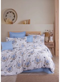 Fehér kétszemélyes renforcé pamut ágyneműhuzat 200x200 cm Aylin – Mijolnir