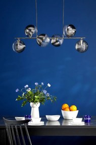 Dar Lighting modern függeszték spiral csiszolt króm darspi6450-19