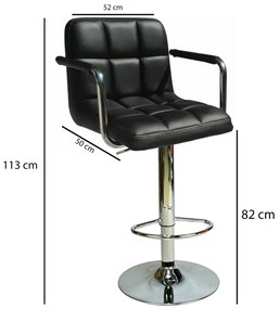 Boombar Carla Black bárszék