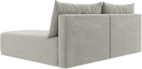 Világosszürke kinyitható-tárolóhelyes sarokkanapé (jobb oldali) Kalena – Makamii