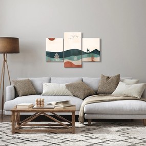 Kép - Illusztrált tájkép (90x60 cm)