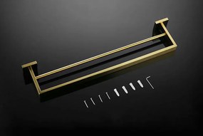 Fürdőszoba fogas GOLD Brush ERLO 02