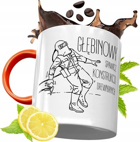 Narancssárga Bögre Hegesztőnek Tökéletes Ajándék fényképes nyomtatással