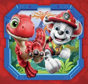 Mancs Őrjárat Dino Movie 3x48 db-os puzzle Clementoni