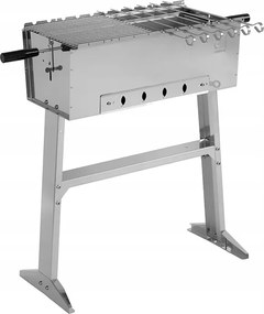 Mangal Grillsütő Rozsdamentes Acél 61X30 cm