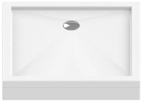 New Trendy Cantare négyzet alakú zuhanytálca 80x80 cm fehér B-0321