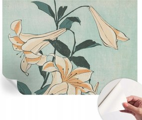 Dekoratív Öntapadós Tapéta Divatos Minták Finom liliomok 312x219 cm