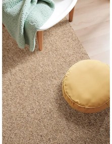 Világosbarna mosható szőnyeg 80x150 cm Rocco Caramel – Elle Decoration