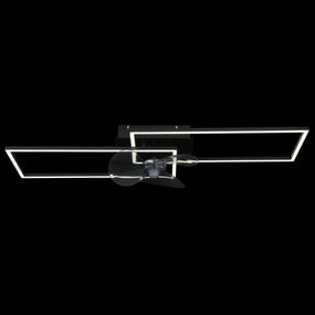 Globo 67243-30BF-LED Fényerőszabályozható ventilátoros mennyezeti lámpa TATIANA 38W/230V 3000-6500K+távirányító