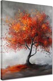 Vászonkép 30x40 Fa tüzes színekben