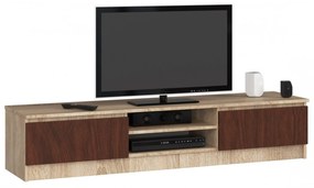 RTV TV asztal 160 cm sonoma tölgy / wenge